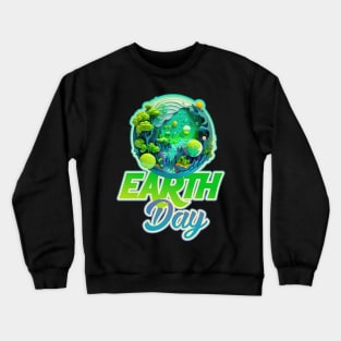 Earth Day Marble 2023 Crewneck Sweatshirt